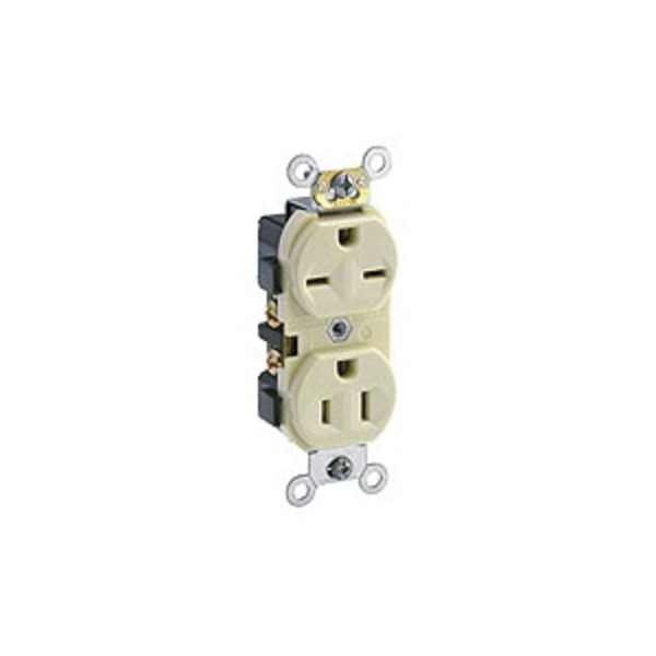 Leviton Electrical Receptacles Duplex Grnd Recpt 5031-I